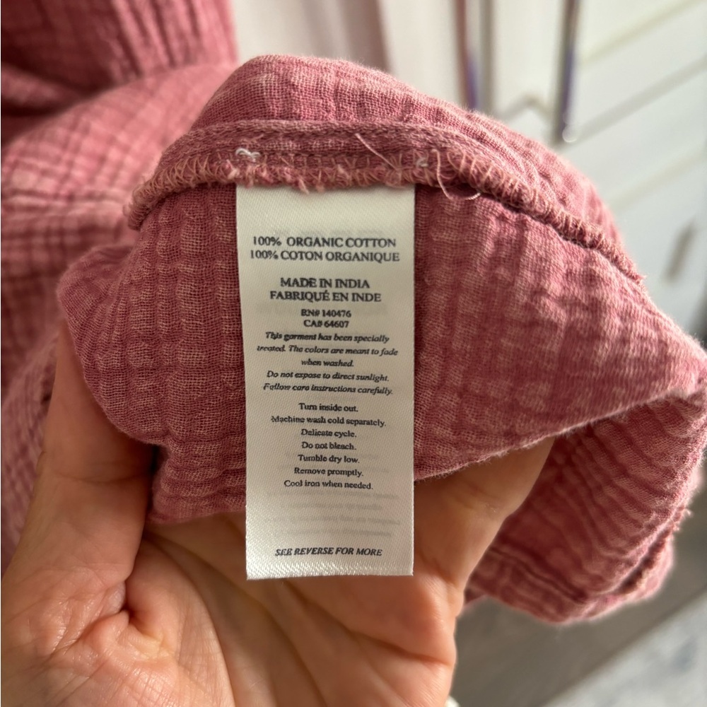 Faherty Dream Cotton Gauze Lucia Dress - Picture 5 of 5